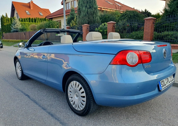 Volkswagen Eos cena 22900 przebieg: 187000, rok produkcji 2007 z Nidzica małe 631